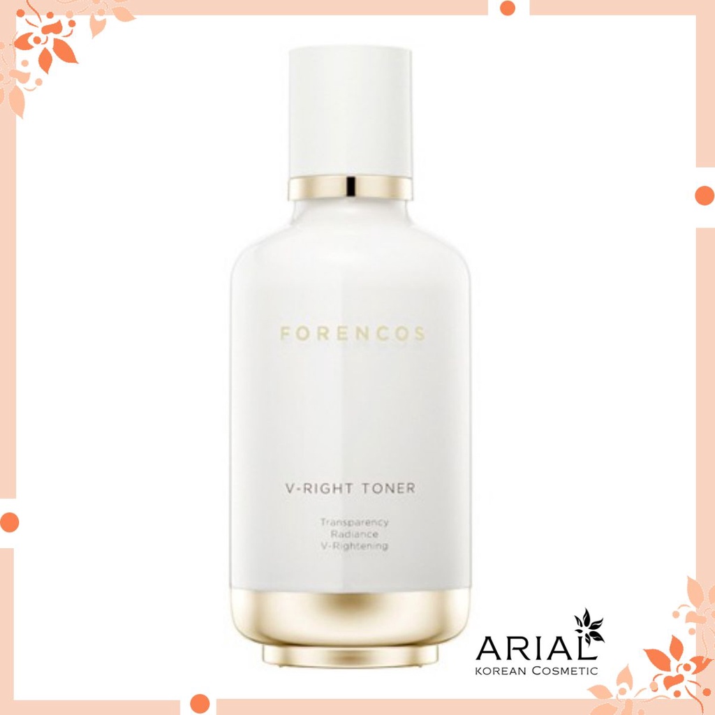 💎 [ CHÍNH HÃNG ] Nước Hoa Hồng Forencos V-right Toner 120ml 💦