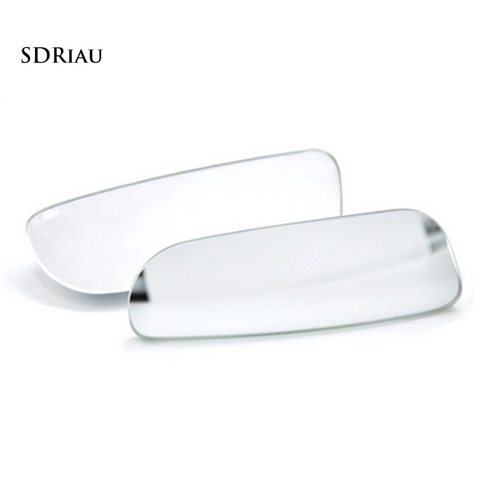 1 Cặp Gương Chiếu Hậu 360 Độ Hình Vuông Bằng ABS Thông Dụng Cho Xe Hơi