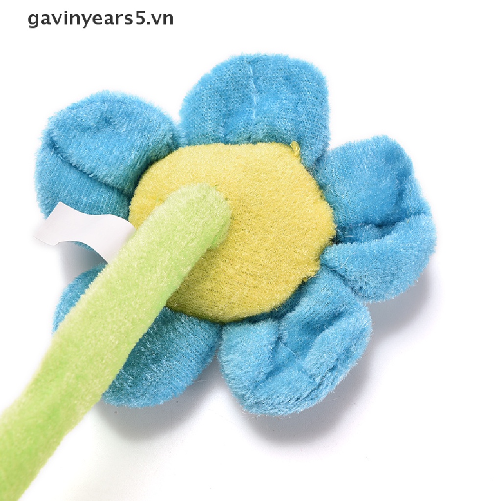 1 X Búp Bê Nhồi Bông Hoa Hướng Dương Hoạt Hình Sáng Tạo 1 X Dây Buộc Rèm Cửa Hình Bông Hoa 8 Màu Sắc 1 X