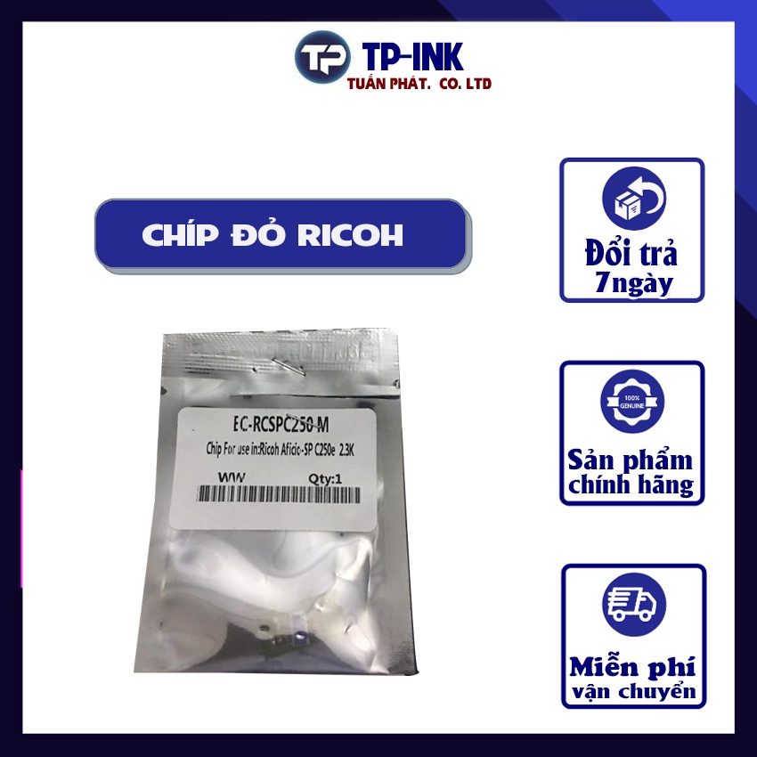 [FREESHIP] Chip Đỏ [RẺ VÔ ĐỊCH] cho Ricoh SPC C250DN/C250SF