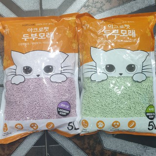 CÁT ĐẬU PHỤ ACROPET CHO MÈO 5L