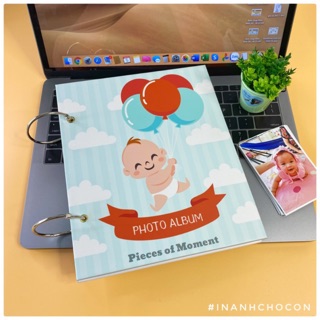 Album ảnh cho bé chứa 100 ảnh cỡ 9.12 cm