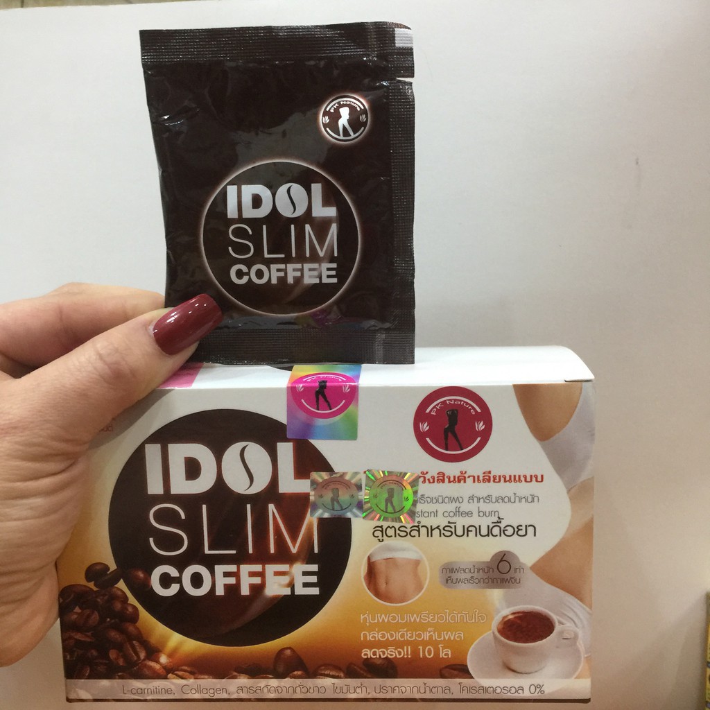 [ mẫu Cũ-check QR ] idol slim coffee,1 hộp 10 gói x 15g