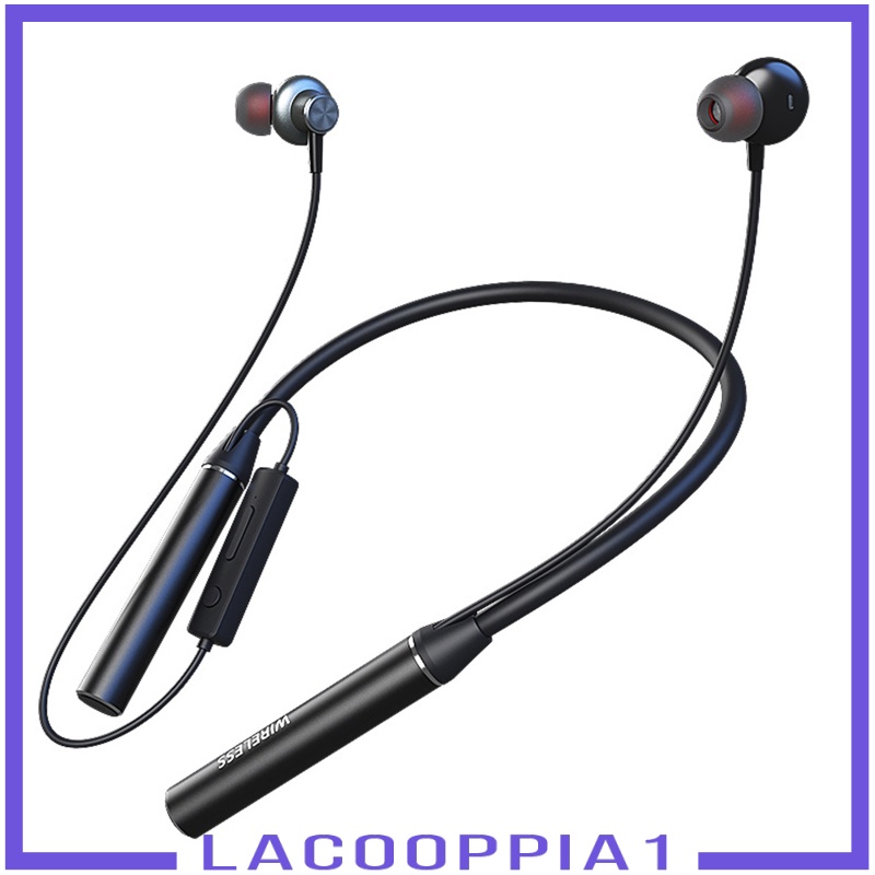 [LACOOPPIA1] Foldable Wireless Neckband for Workout Running Driving Outside TF Card