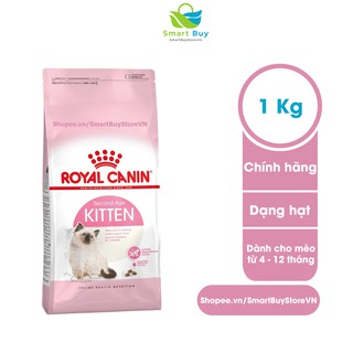 Thức ăn hạt cho mèo con 💓FREESHIP💓 ROYAL CANIN KITTEN 1KG - TÚI ZIP