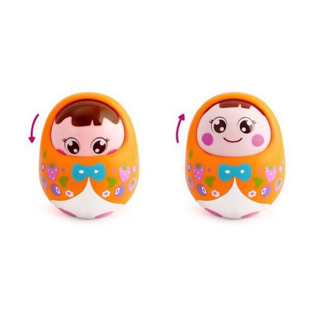 [NHẬP TOYDOLL3 GIẢM 15%] Lật Đật Sắc Màu Có Nhạc HiiLe Toys