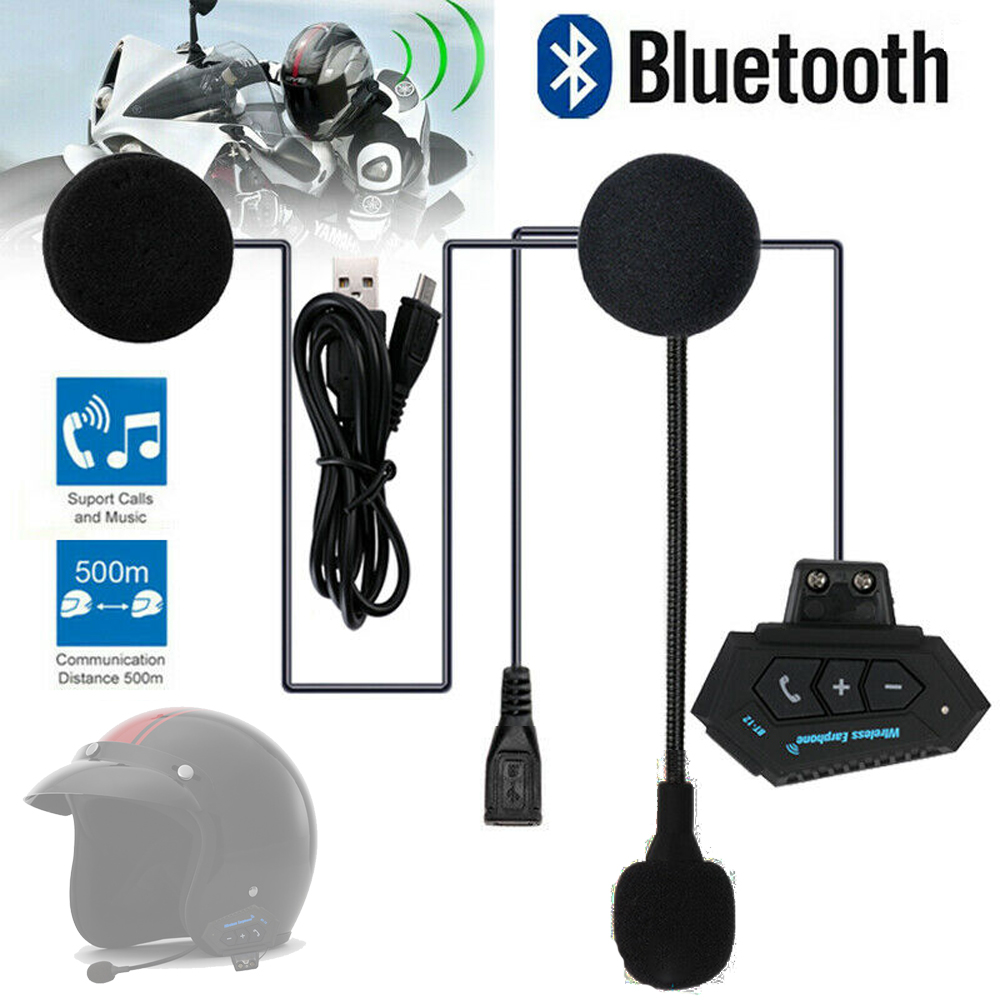 Tai Nghe Chụp Tai Tích Hợp Radio FM Giảm Tiếng Ồn Tiện Dụng Cho Mũ Bảo Hiểm