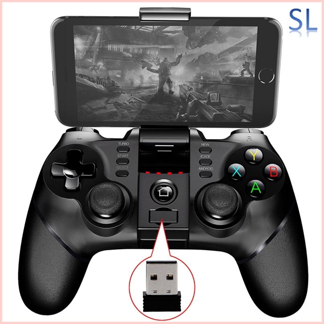 Tay Cầm Chơi Game Không Dây Bluetooth 2.4g 3 Trong 1 Ipega 9076 Cho Android/Ios