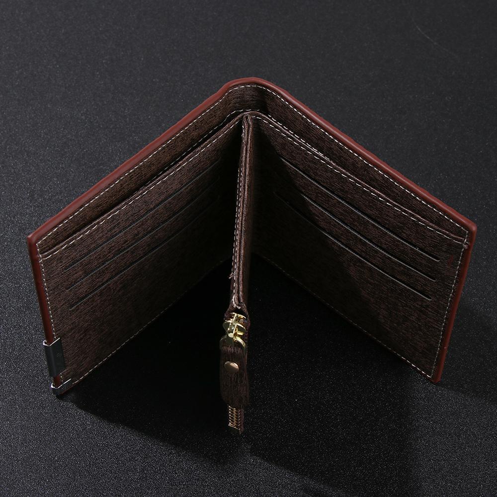 Ví Đựng Thẻ Tín Dụng Có Khóa Kéo Dành Cho Nam Nữ Ốp