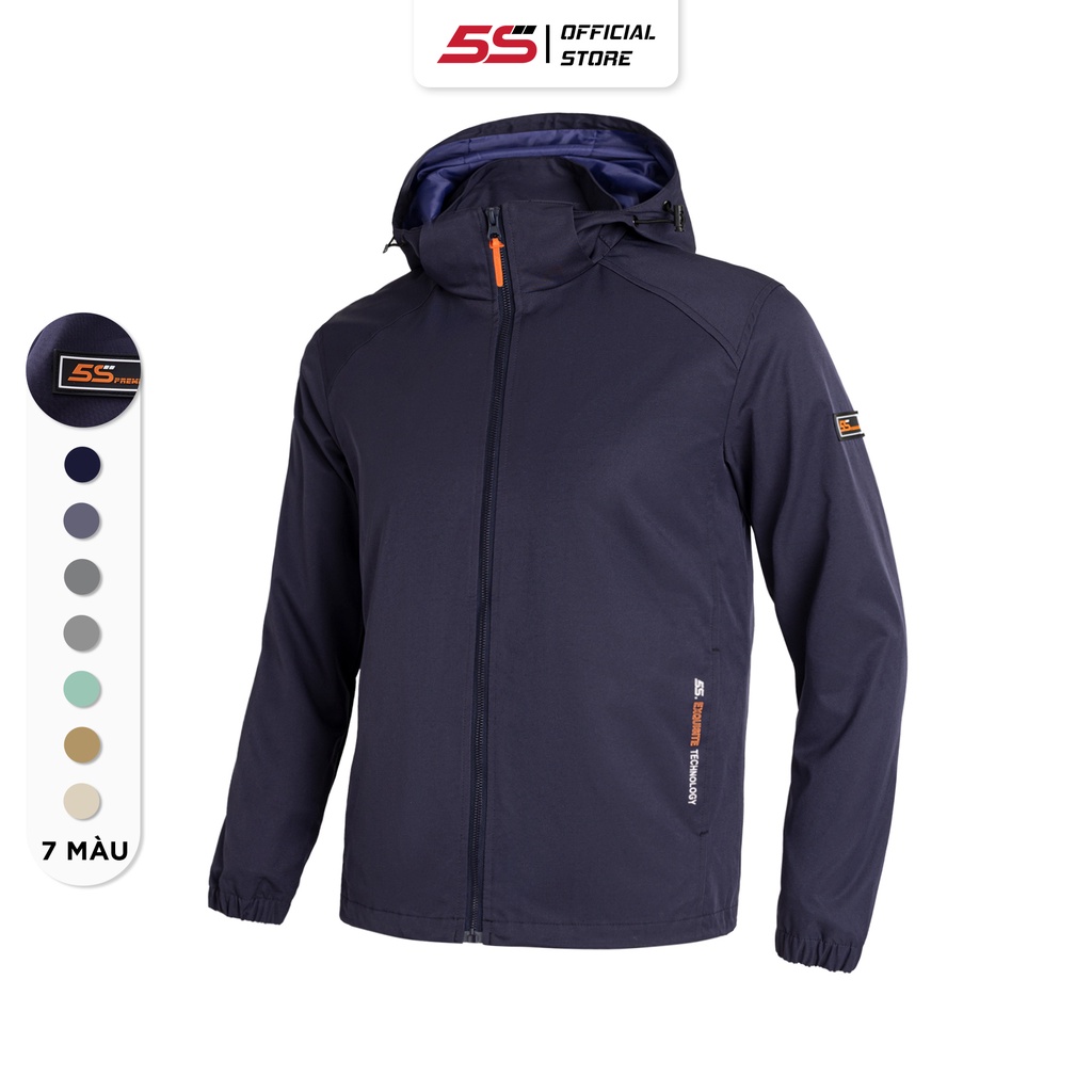 Áo Khoác Thể Thao Nam EXQUISITE 5S Công Nghệ GORE-TEX Có Mũ, Chất Vải Cao Cấp Trượt Nước, Lót Gió SIêu Ấm (AKG22002)