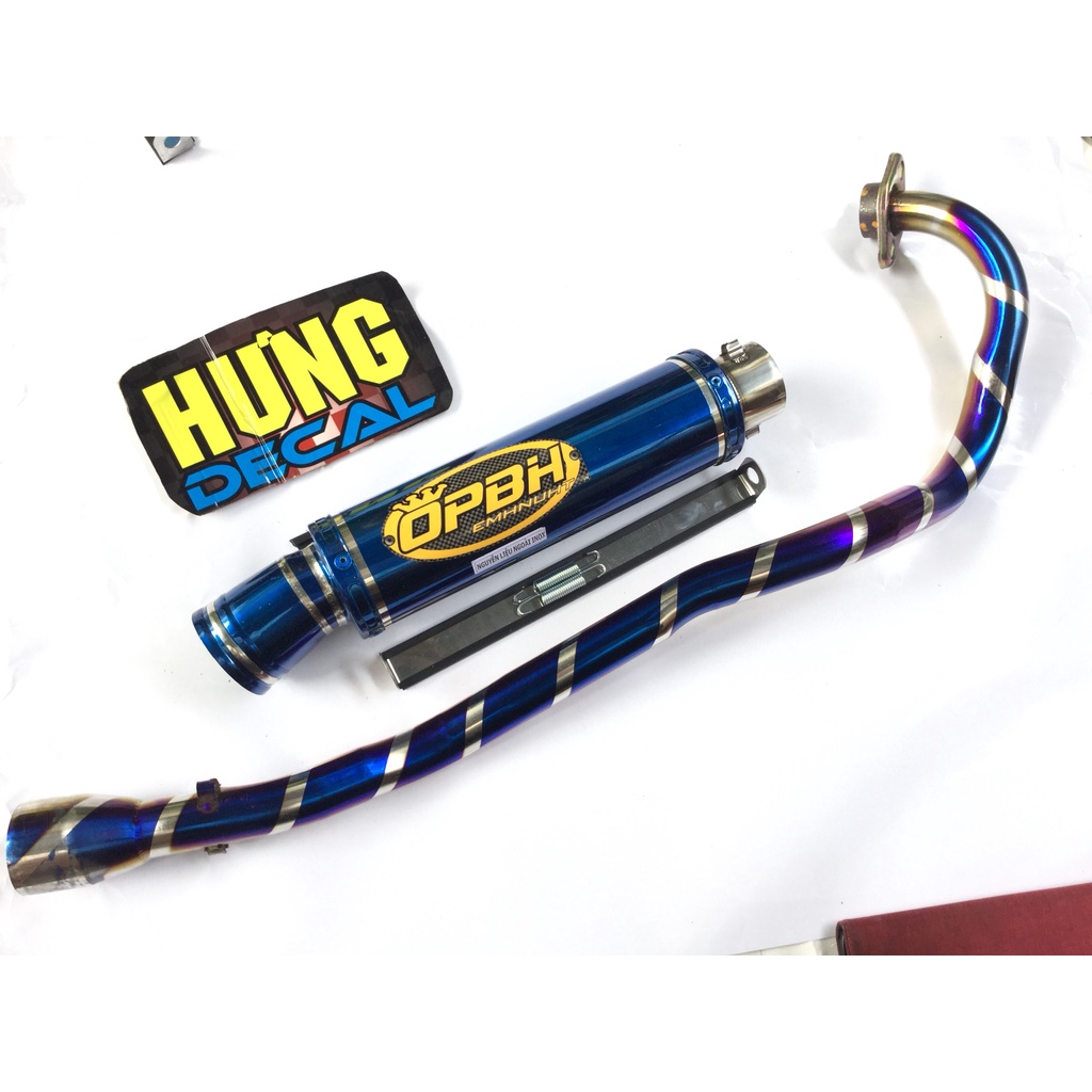 Pô OBPH XANH cả cổ titan wave, cup, dream, 67, axelo, exciter 50cc, exciter, winer, sonic,...