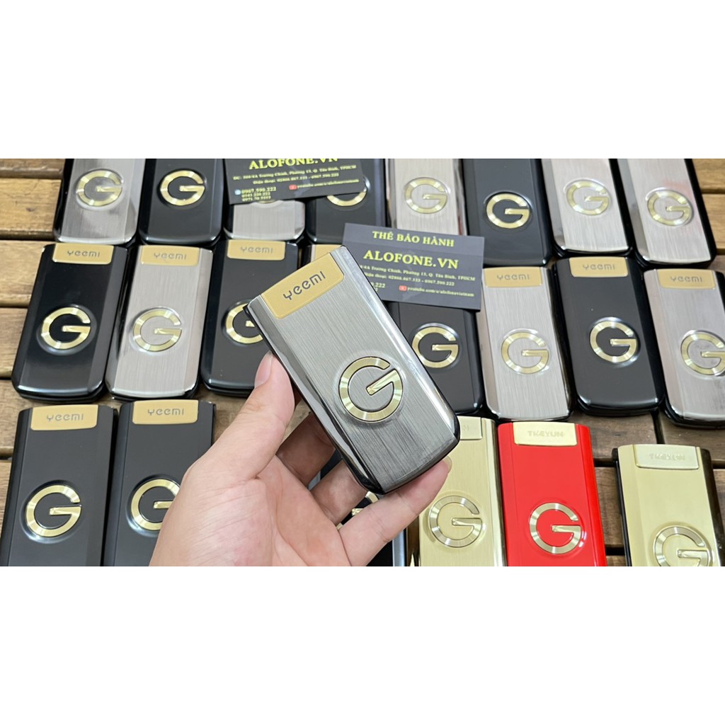 Điện Thoại Độc Nắp Gập Giả Giọng Nói Màn Hình Cảm Ứng G3 Có Đèn Led Vỏ Thép cứng chắc Sang Trọng | BigBuy360 - bigbuy360.vn