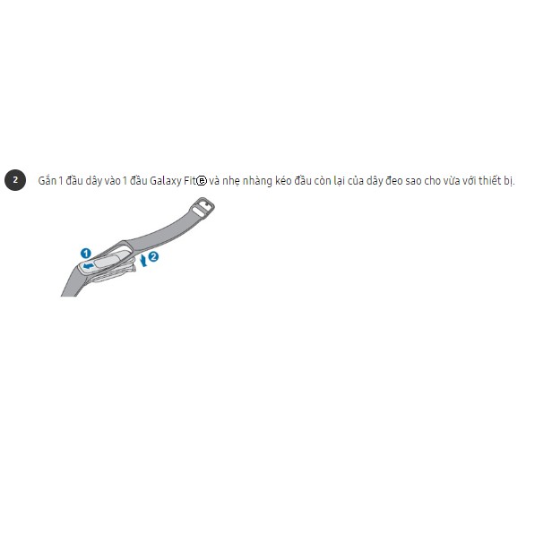 Dây Đeo Samsung Galaxy Fit E ✅R375 ✅Không Ngấm Nước Chính Hãng