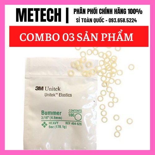 (COMBO 03 SẢN PHẨM) THUN KÉO LIÊN HÀM 3M, THUN CHỈNH NHA,Thun kéo niềng răng, chun liên hàm chỉnh nha 3M