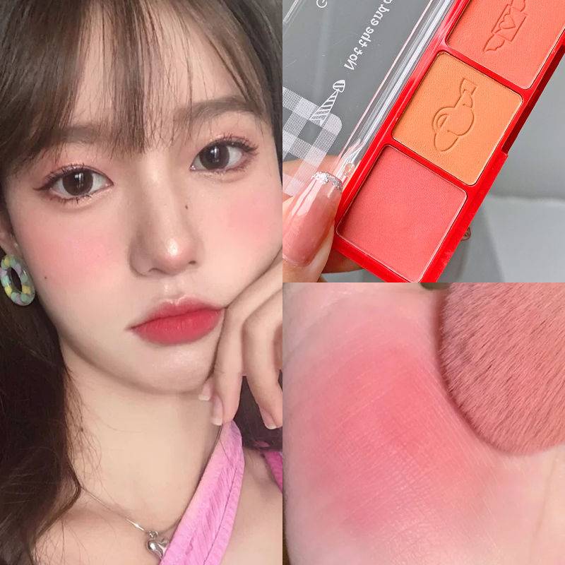 [Hàng mới về] Bảng phấn má hồng Gella's 3 màu sắc tố cao hợp thời trang | BigBuy360 - bigbuy360.vn