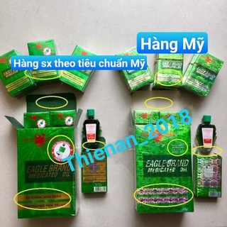 Dầu gió xanh con ó 2 nắp Mỹ (Cam kết hàng chuẩn)