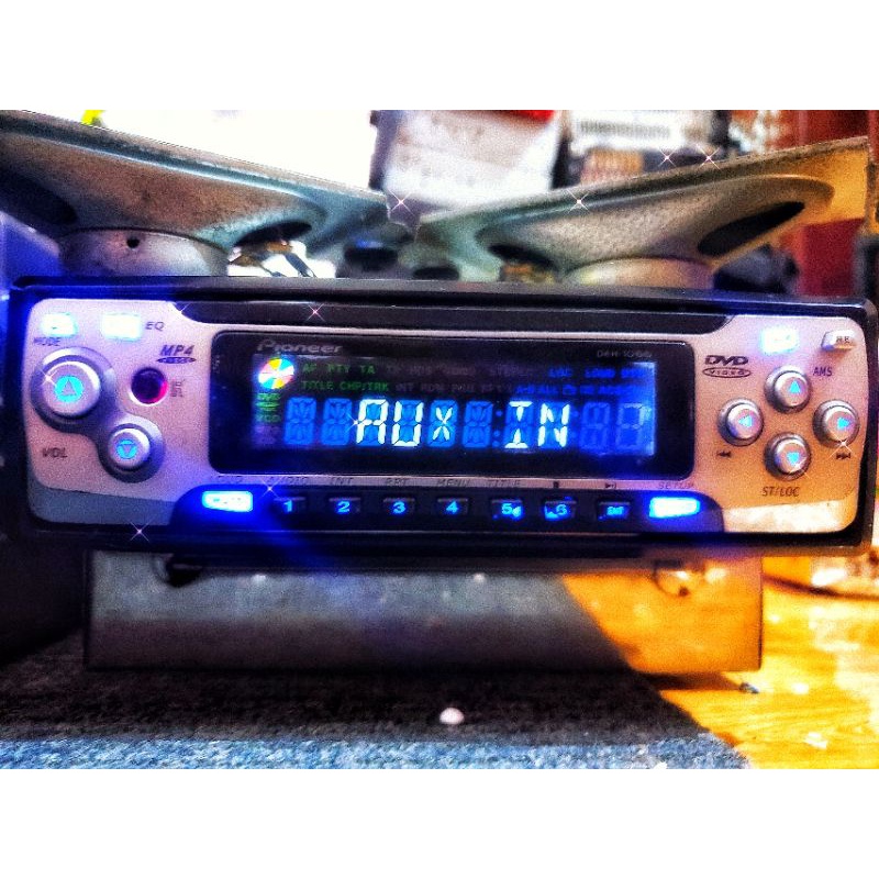 Đầu DVD MP4 PIONEER DEH 1066 có AUX loại 1Din