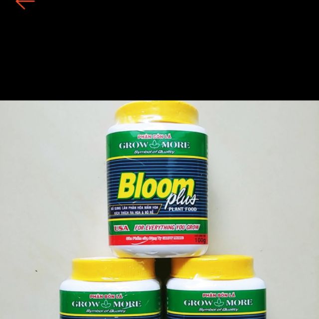 Phân  Growmore Bloom plus loại 100g