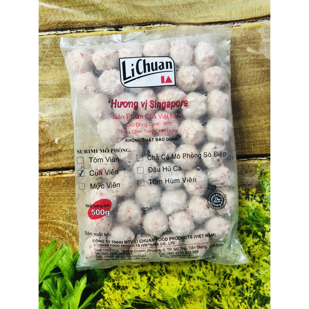 Cua viên Surimi LiChuan cao cấp