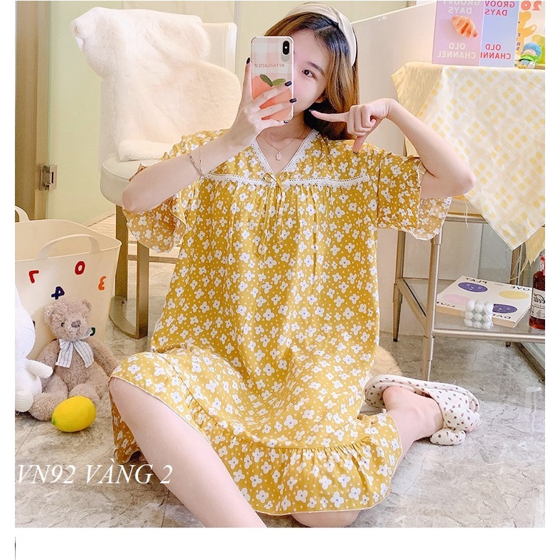 VÁY LANH SĂN Hàng Giao Luôn MẶC NHÀ ĐẦM MẶC NHÀ VN92