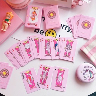 Bộ Bài Tây Hoạt Hình 52-54 Lá Dễ Thương