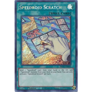 Thẻ bài Yugioh - TCG - Speedroid Scratch / BROL-EN035'