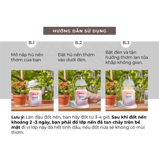 Đèn đốt nến Yankee Candle (mẫu tùy chọn)