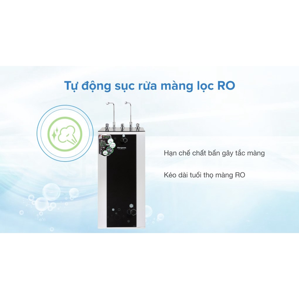 [Kangaroo KG10A4]  Máy lọc nước RO nóng nguội lạnh 10 lõi (Cộng nghệ lạnh Block)