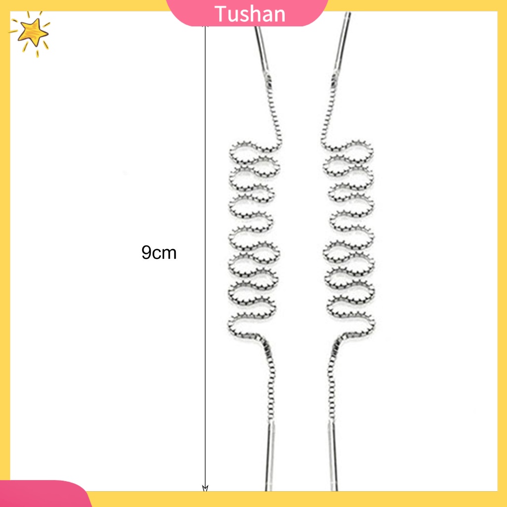 Đôi khuyên tai dáng dài phong cách Hàn Quốc thời trang cho nữ