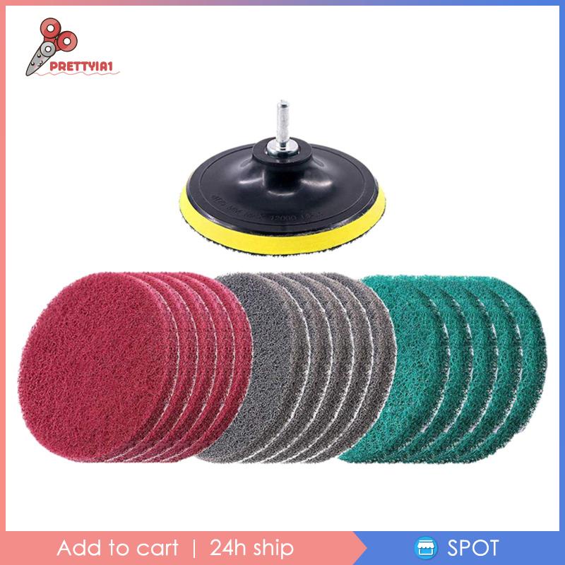 [Prettyia1] Máy Khoan Điện Đánh Bóng Cho Đệm Đánh Bóng Bồn Tắm