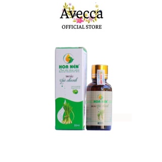 Tinh Dầu Sả Chanh Hoa Nén Giúp Khử Mùi, Xua Muỗi, Giảm Cảm Cúm 30ml