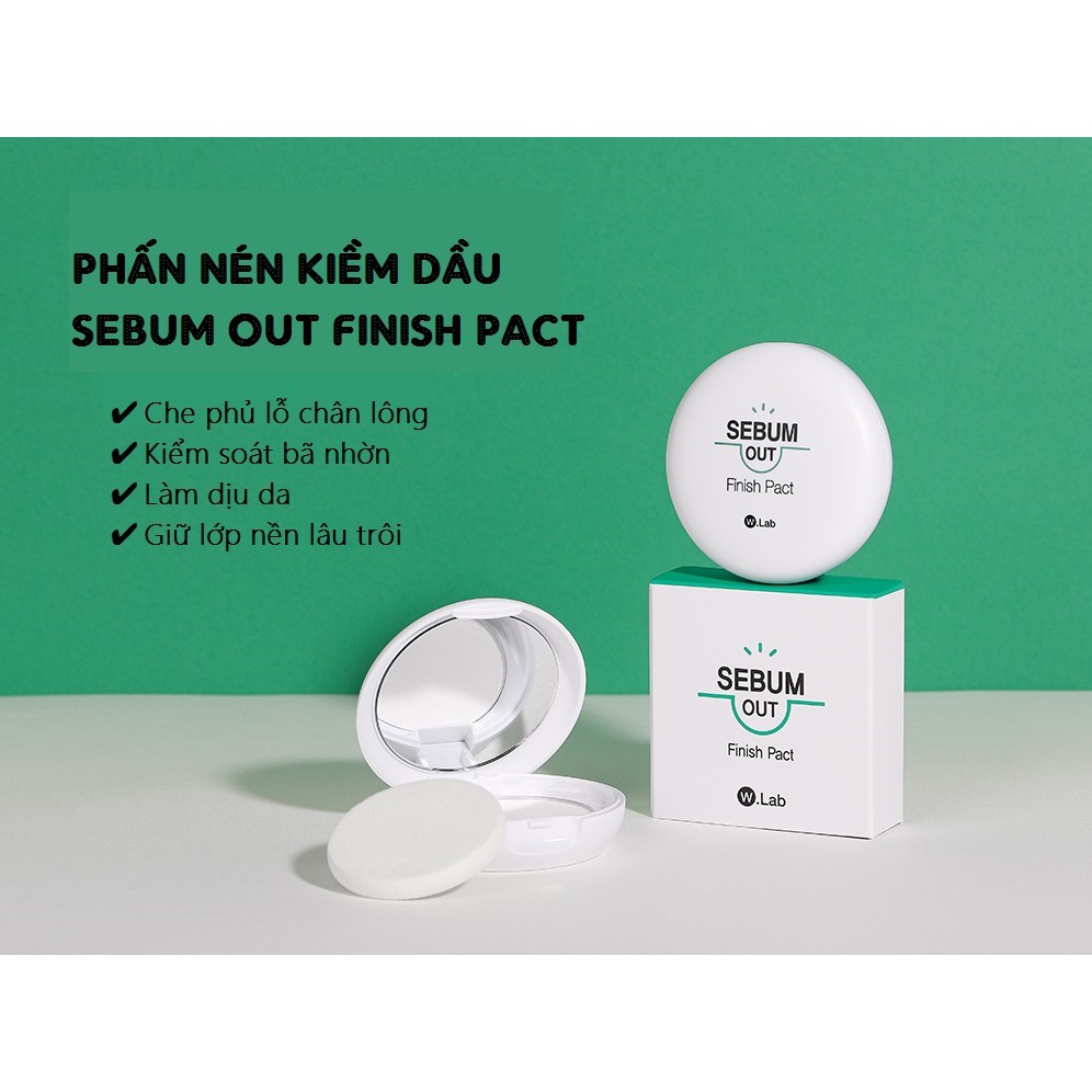 Phấn nén kiềm dầu W.LAB SEBUM OUT | BigBuy360 - bigbuy360.vn