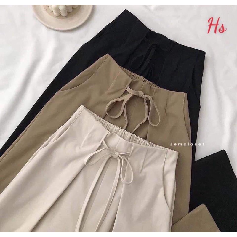 Quần kaki buộc dây HSU1