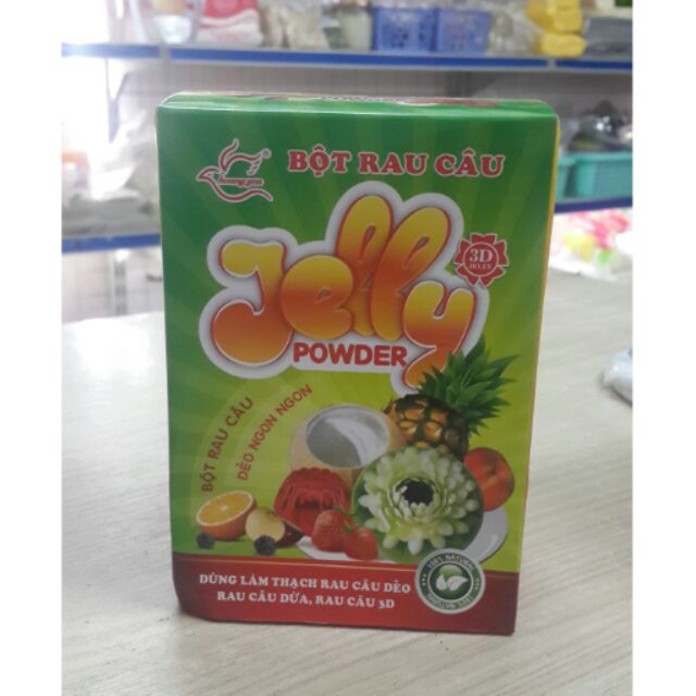 Bột rau câu jelly Hoàng Yến 10g (1 gói 10g)
