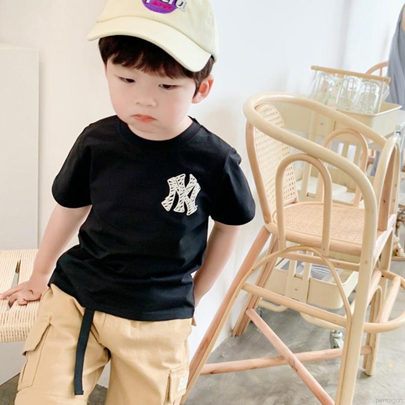 Áo Thun Nam Tay Ngắn In Chữ Phong Cách Hàn Quốc