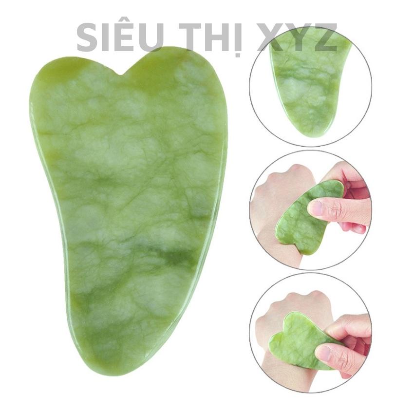 Bảng Cạo Massage Bằng Đá - Dụng Cụ Cạo Gió Mát Xa Làm Mịn Da và Ấn Huyệt Cơ Thể, Tiện Dụng, Hiệu Quả Cao - Y90