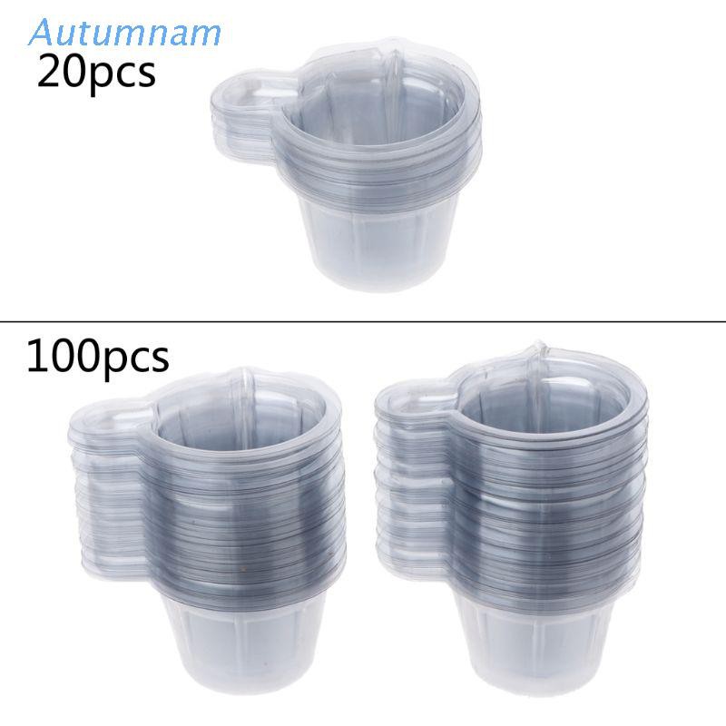 Set 100 Cốc Nhựa 40ml Dùng Để Làm Đồ Trang Sức Thủ Công