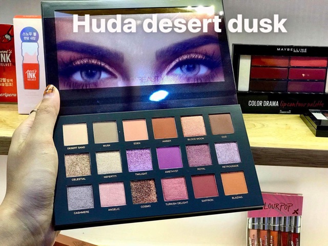 Bảng mắt Huda desert dusk sale 1750k