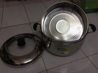 Nồi hấp inox Steam Cooker 26cm