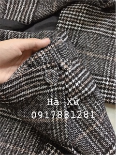 Set áo dạ + chân váy