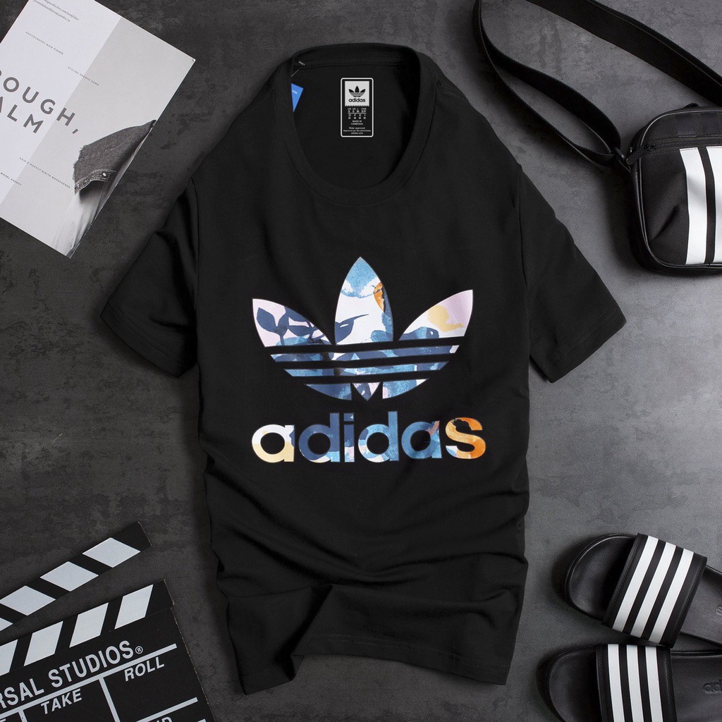 Áo thun adidas thể thao nữ nam chính hãng xuất dư giá rẻ 100% cotton