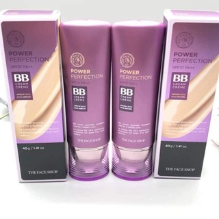 Kem Nền BB tím The Face Shop Power Perfect