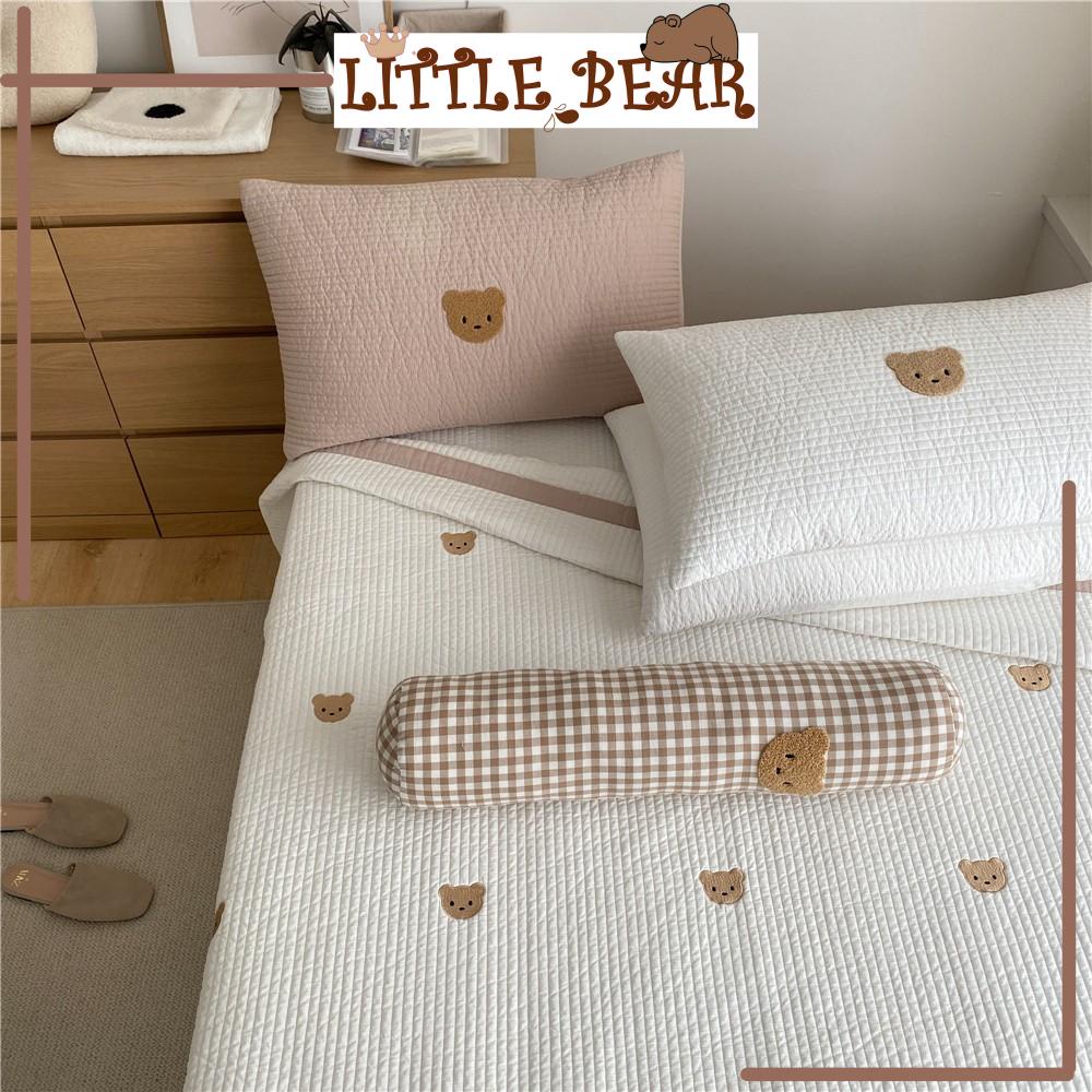 Gối ôm cho bé cotton cao cấp phong cách hàn quốc- Little Bear