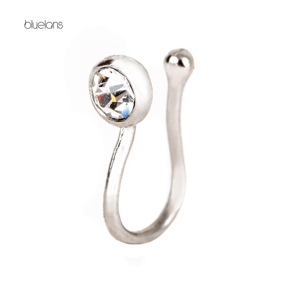 Khuyên Kẹp Mũi Giả Thời Trang Cá Tính Cho Nữ