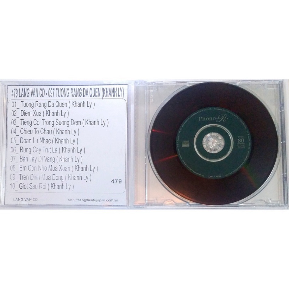 Bộ 8 CD nhạc khánh ly như hình ghi bằng phono
