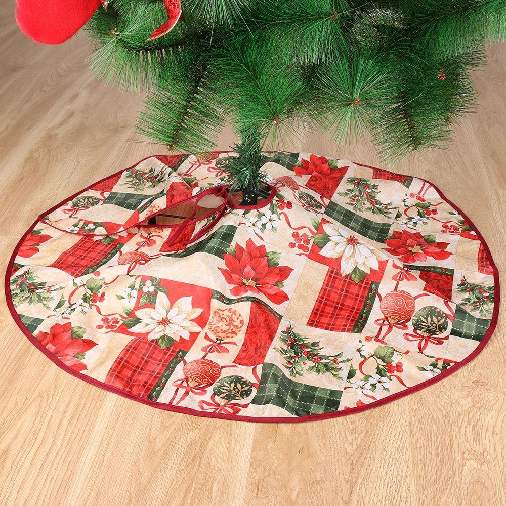 CONOPERY Chân Váy Hoa Trang Trí Cây Thông Giáng Sinh