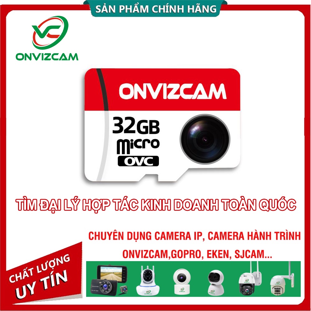 [BIGSALE] Thẻ Nhớ Onvizcam/Netac 32GB U1 Micro SDHC Dùng Cho Camera Yoosee Hàng xịn