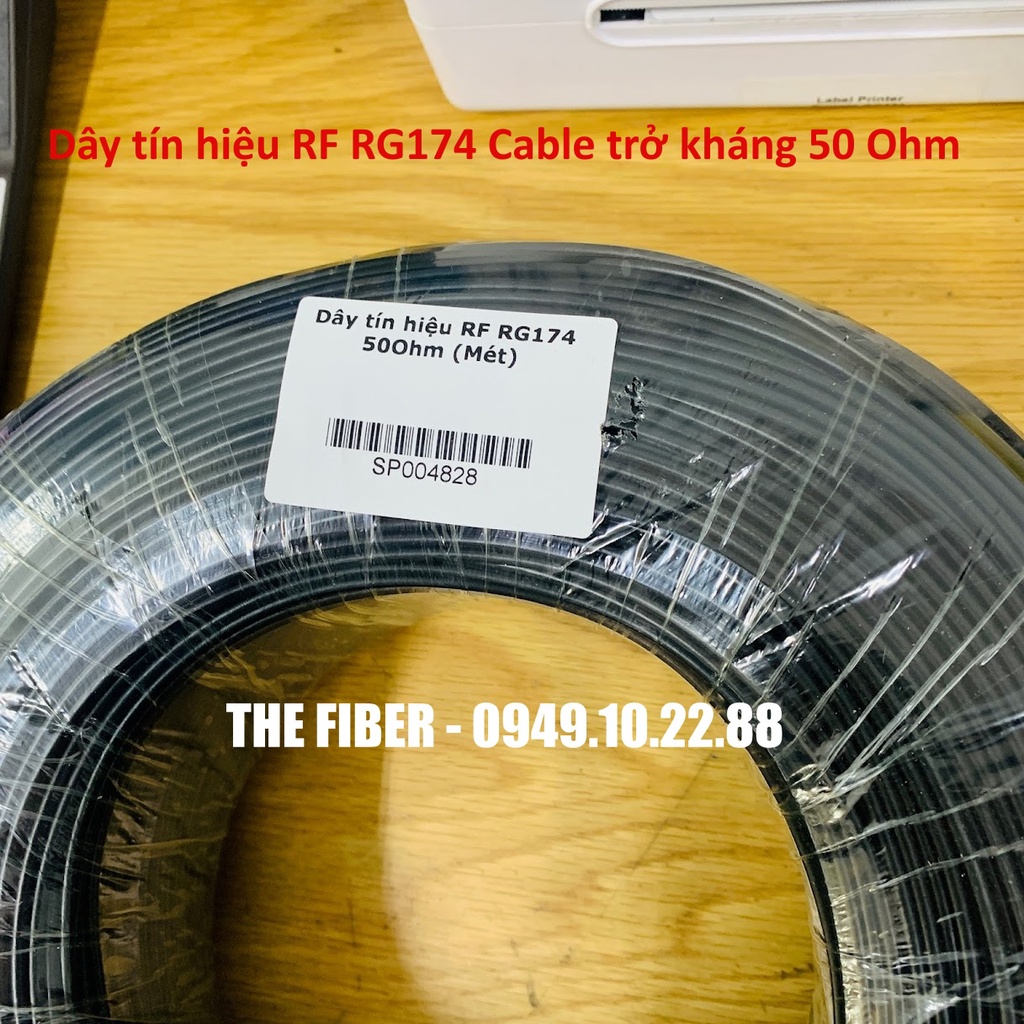 Dây tín hiệu RF RG174 Cable trở kháng 50Ohm