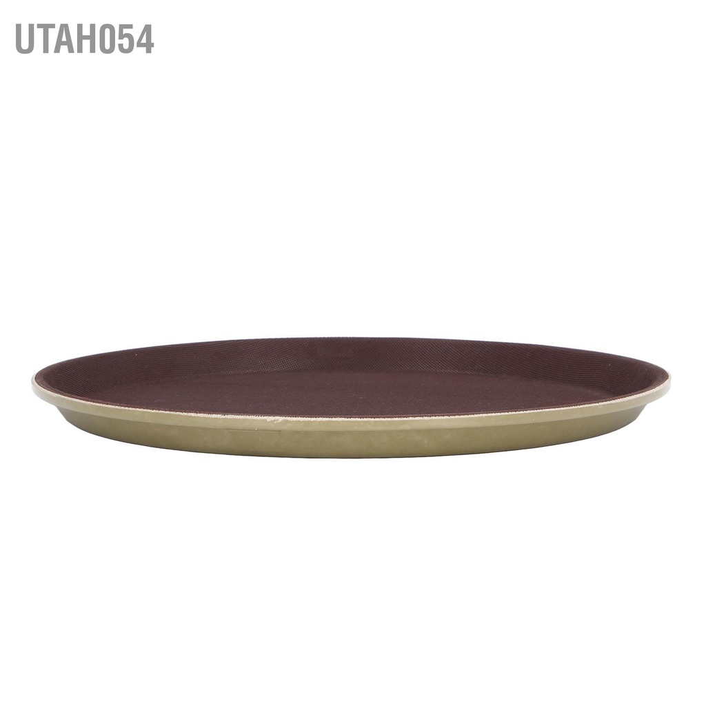 Utah054 Khay phục vụ tròn Không trượt bằng cao su sợi thủy tinh chịu nhiệt Ứng dụng rộng rãi cho quán bar nhà hàng