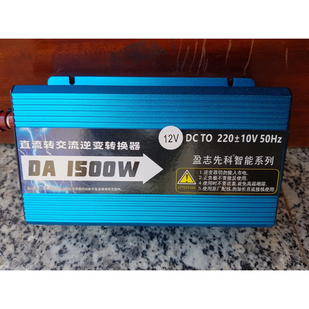 Bộ kích 12v lên 220v 1500w